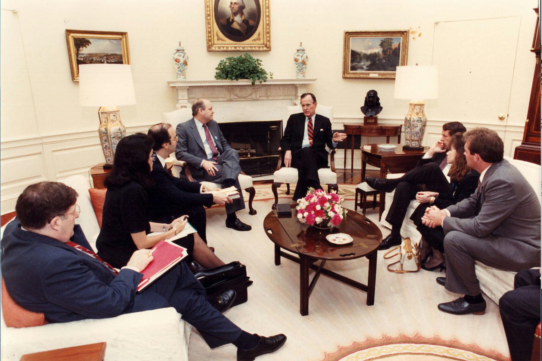 Accidental Activist Meeting With President Bush