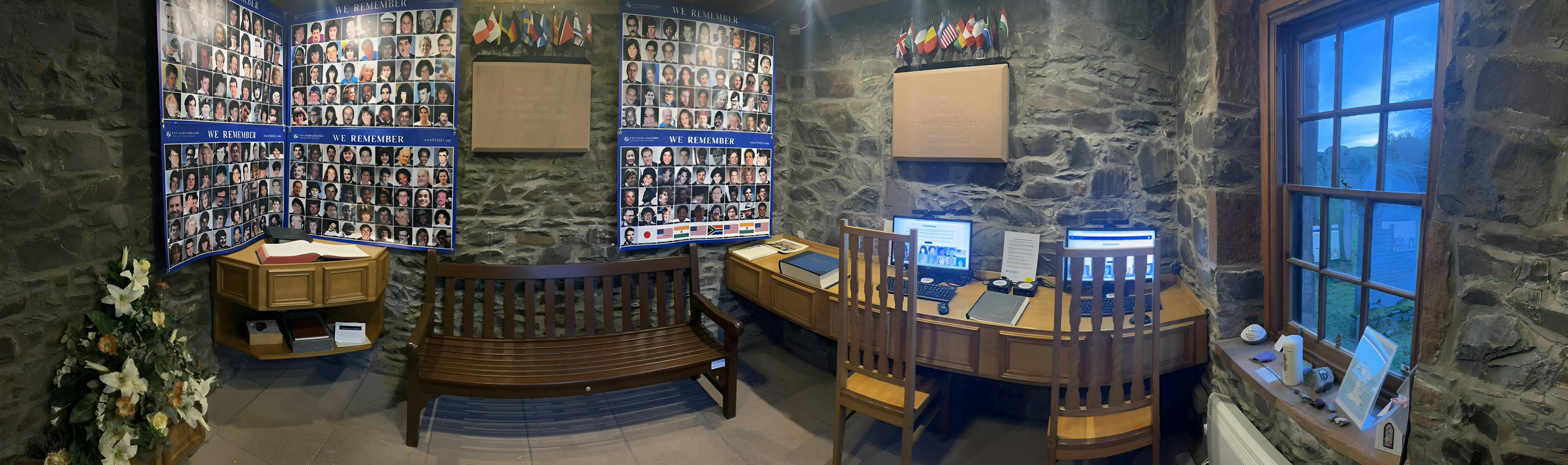 Terror Victims Photo Gallery Unveiled in Lockerbie